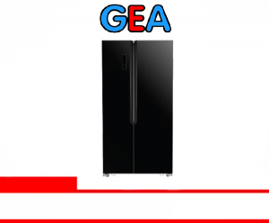 GEA REFRIGERATOR SIDE BY SIDE (G2D-563 BLK GLS)