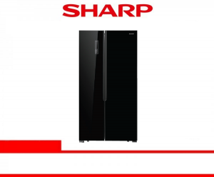 SHARP REFRIGERATOR SIDE BY SIDE (SJ-IS61G-BK)